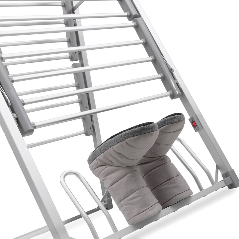 Corde à Linge Électrique Pliante 30 Barres