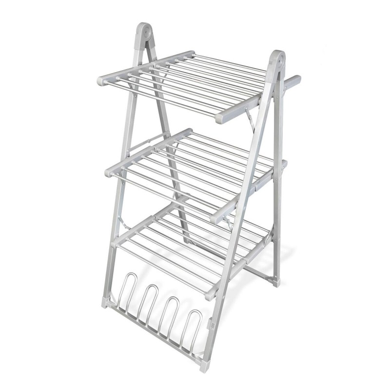 Corde à Linge Électrique Pliante 30 Barres