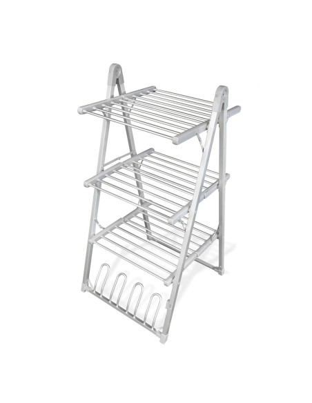Corde à Linge Électrique Pliante 30 Barres