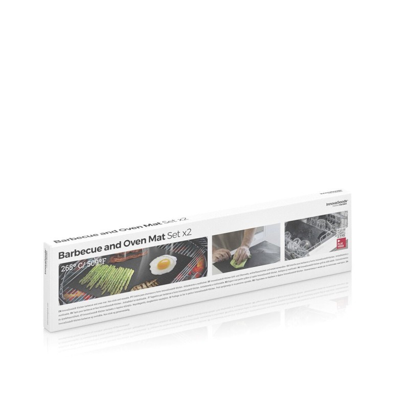 Tapis de cuisson four & barbecue InnovaGoods (2 unités)
