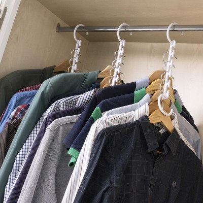 Organisateur de Cintres 24 pièces – Rangement vertical + gain de place 2