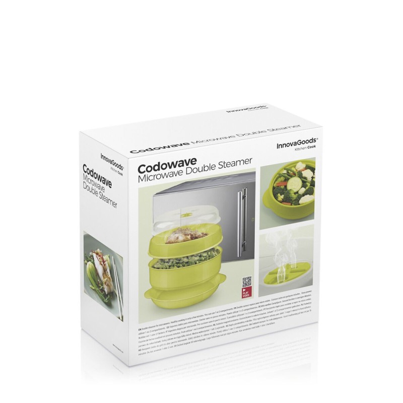 Cuiseur-Vapeur Micro-Ondes Codowave InnovaGoods