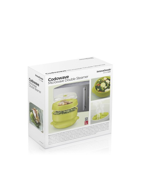 Cuiseur-Vapeur Micro-Ondes Codowave InnovaGoods