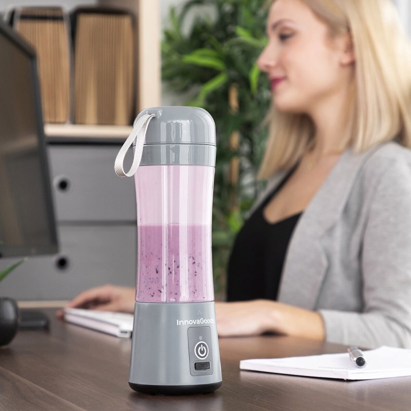 Mixeur Portatif Rechargeable – Smoothies nomades + recharge USB