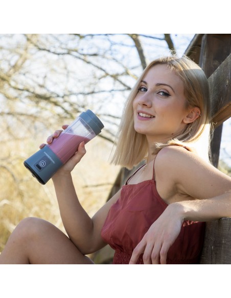 Mixeur Portatif Rechargeable – Smoothies nomades + recharge USB