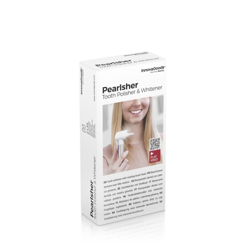 Blanchisseur et polisseur dentaire Pearlsher InnovaGoods – Éclat et soin des dents