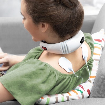 Masseur cou et dos électromagnétique Calmagner InnovaGoods – Relaxation musculaire profonde