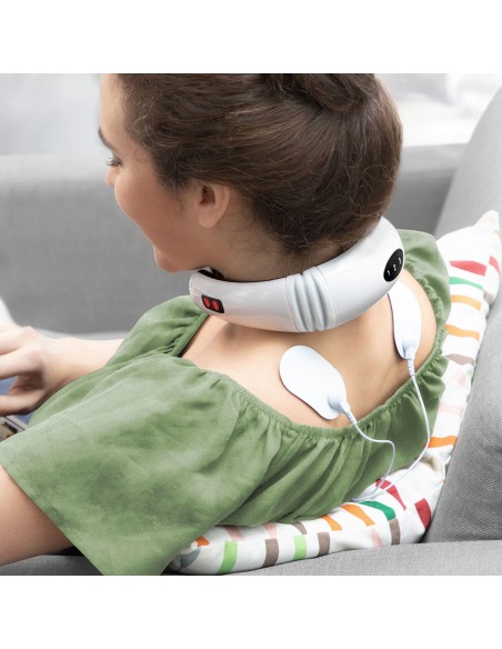 Masseur cou et dos électromagnétique Calmagner InnovaGoods – Relaxation musculaire profonde