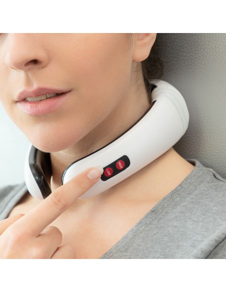 Masseur cou et dos électromagnétique Calmagner InnovaGoods – Relaxation musculaire profonde