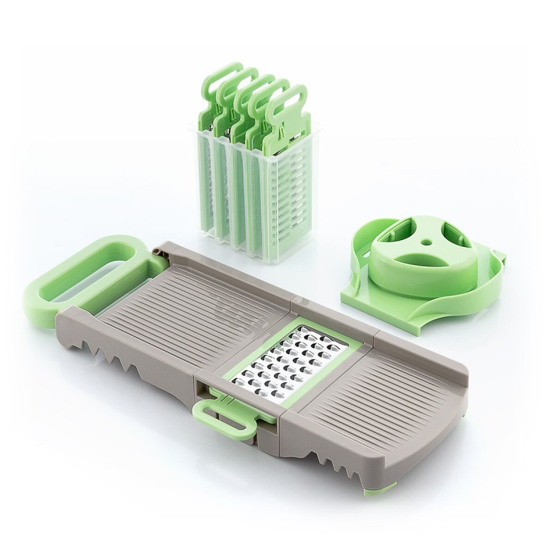 Mandoline‑Râpe Pliable 6‑en‑1 Choppie