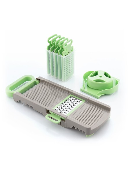 Mandoline‑Râpe Pliable 6‑en‑1 Choppie