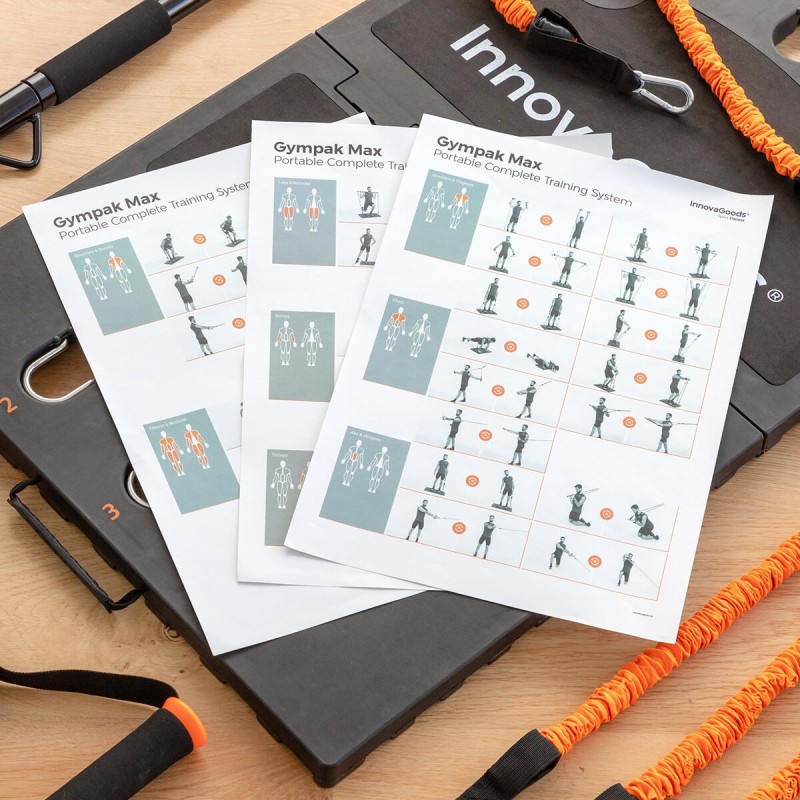 Système d’Entraînement Portatif Gympak Max InnovaGoods – Fitness Complet & Mobilité