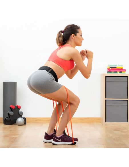 Ceinture avec Bandes de Résistance Bootrainer InnovaGoods – Renforcement & Tonification