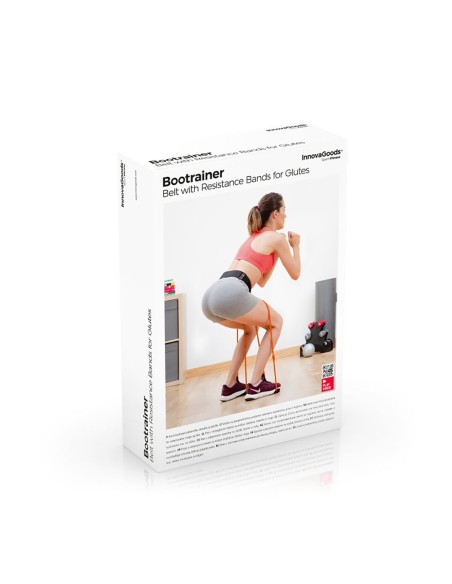 Ceinture avec Bandes de Résistance Bootrainer InnovaGoods – Renforcement & Tonification