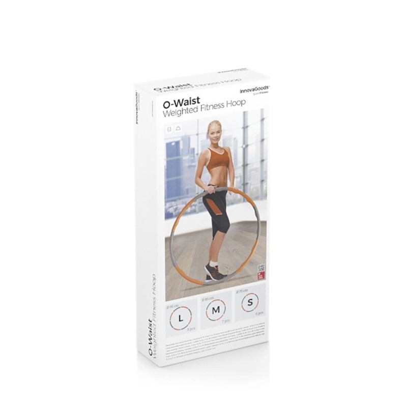 Anneau de Fitness Démontable O‑Waist InnovaGoods – Tonification & Amusement