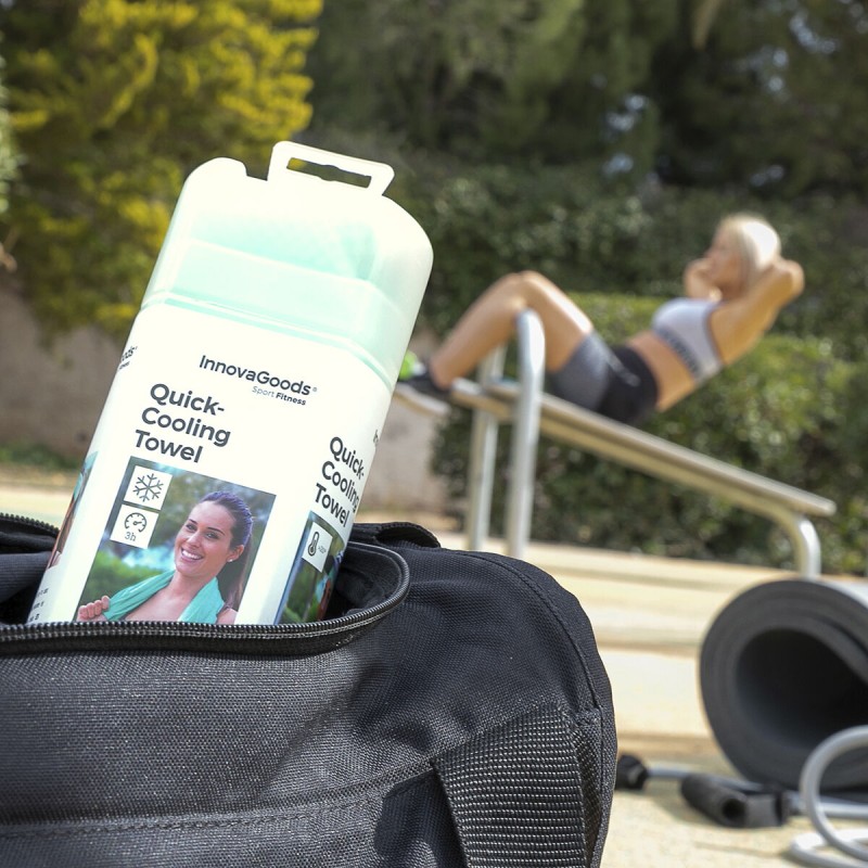 Serviette de Sport Refroidissement Instantané Effet Glace InnovaGoods