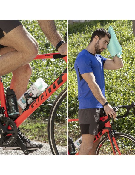 Serviette de Sport Refroidissement Instantané Effet Glace InnovaGoods