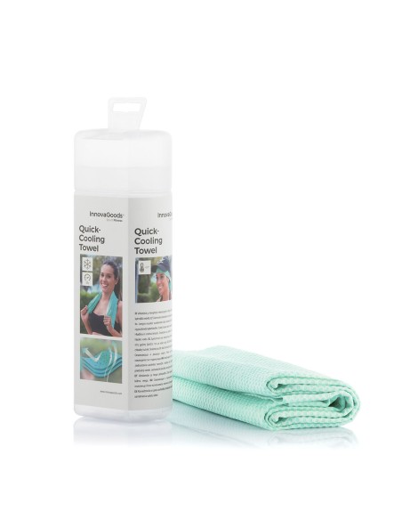 Serviette de Sport Refroidissement Instantané Effet Glace InnovaGoods