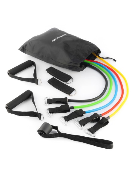 Set de Bandes de Résistance Rebainer InnovaGoods 5 Unités – Entraînement Complet & Progressif