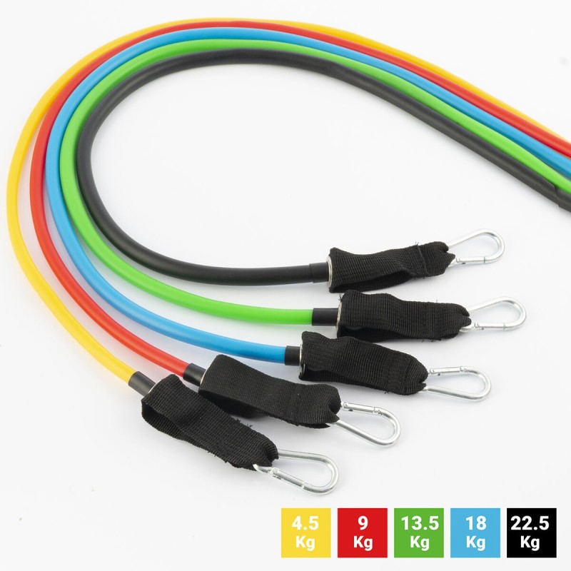 Set de Bandes de Résistance Rebainer InnovaGoods 5 Unités – Entraînement Complet & Progressif