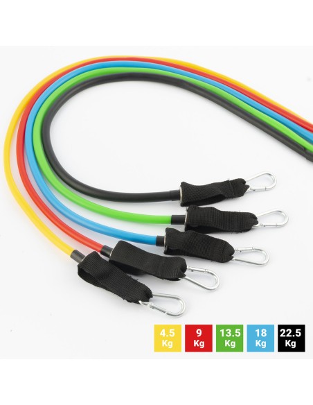 Set de Bandes de Résistance Rebainer InnovaGoods 5 Unités – Entraînement Complet & Progressif