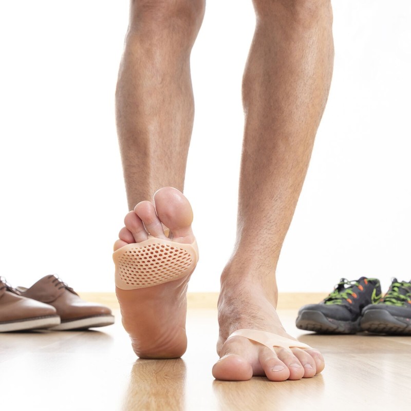 Coussins métatarsiens gel silicone InnovaGoods (2 unités) – Confort de l’avant-pied