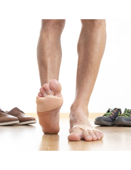 Coussins métatarsiens gel silicone InnovaGoods (2 unités) – Confort de l’avant-pied