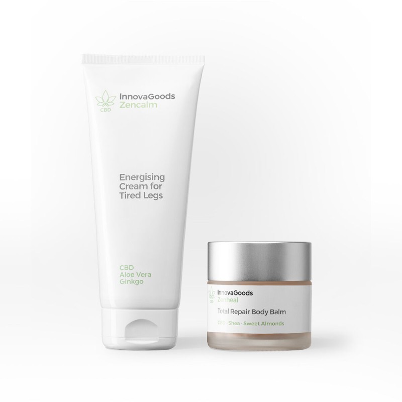 Pack réparateur CBD InnovaGoods – Nourrissant et apaisant