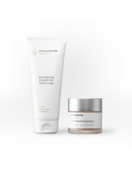 Pack réparateur CBD InnovaGoods – Nourrissant et apaisant