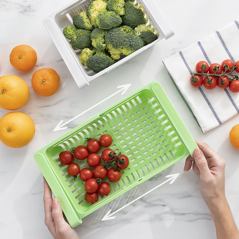 Rangement Réglable pour Réfrigérateur Friwer (2 unités)