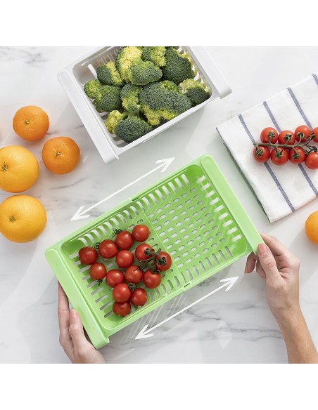 Rangement Réglable pour Réfrigérateur Friwer (2 unités)