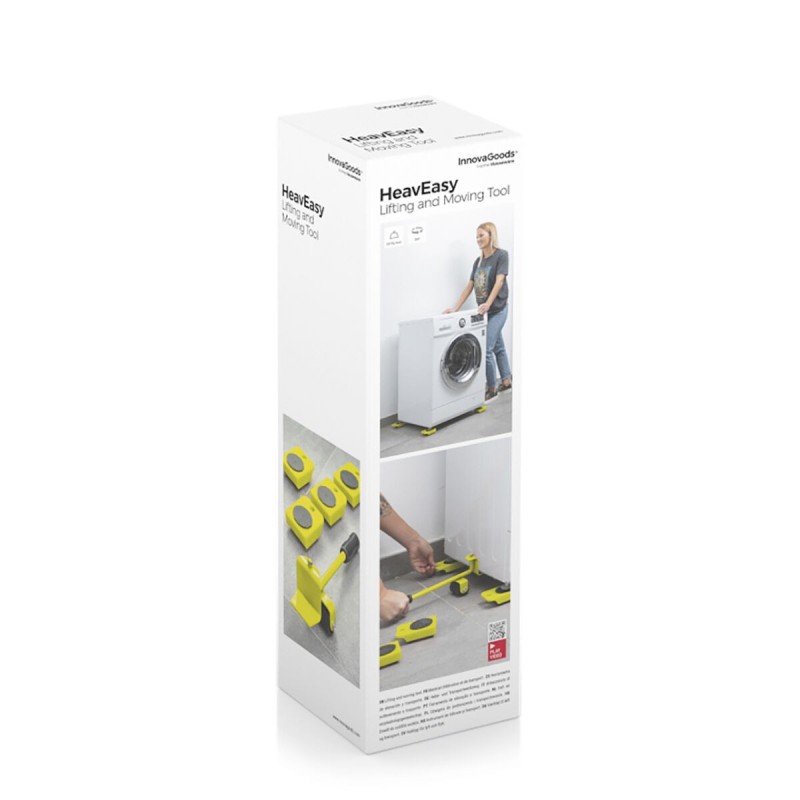 Kit de levage et transport HeavEasy InnovaGoods (5 pièces)