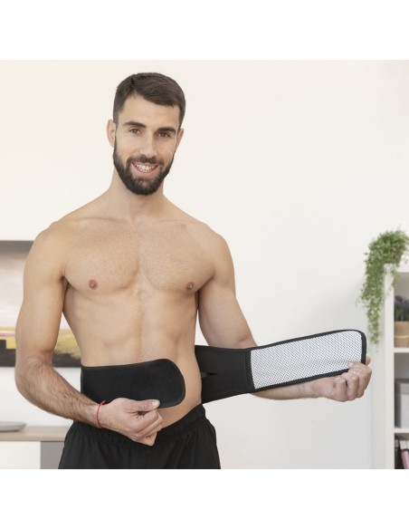 Bande thermique tourmaline InnovaGoods – Soulagement lombaire et correction posturale