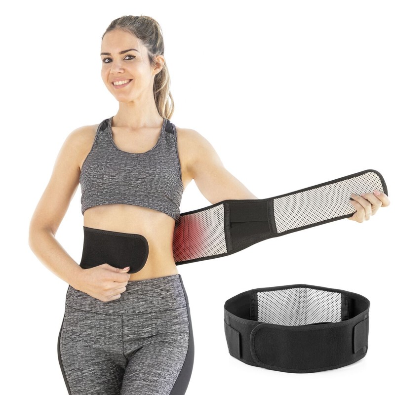 Bande thermique tourmaline InnovaGoods – Soulagement lombaire et correction posturale