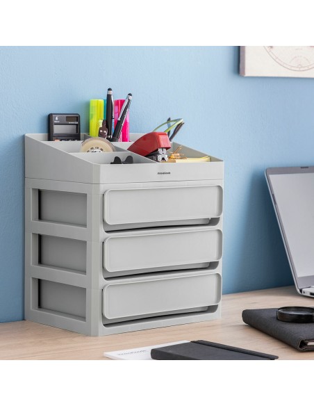 Organisateur Makeser – 3 tiroirs & plateau