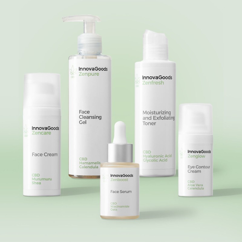 Routine visage CBD – Hydratation et apaisement complet