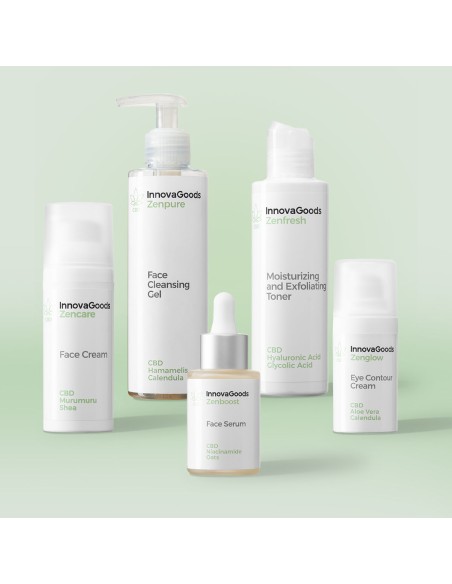 Routine visage CBD – Hydratation et apaisement complet
