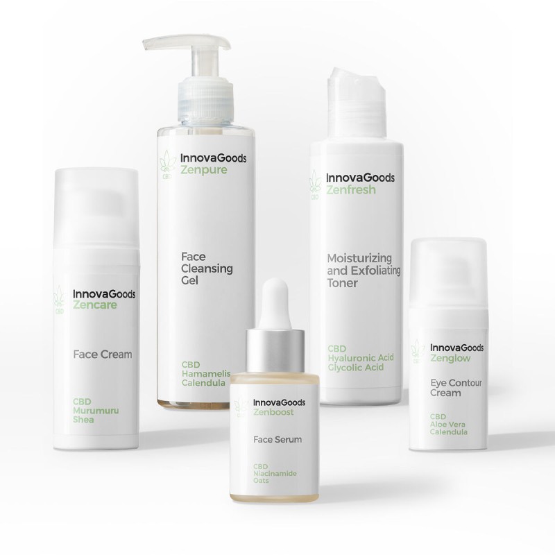 Routine visage CBD – Hydratation et apaisement complet