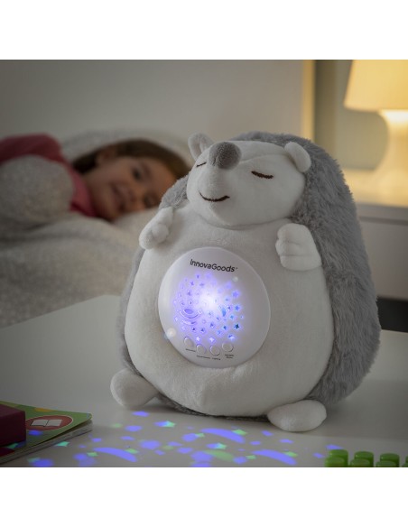 Peluche Hérisson Spikey Bruit Blanc InnovaGoods