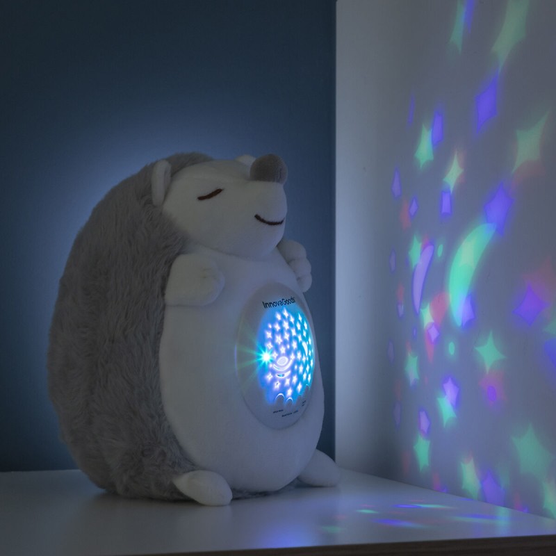 Peluche Hérisson Spikey Bruit Blanc InnovaGoods