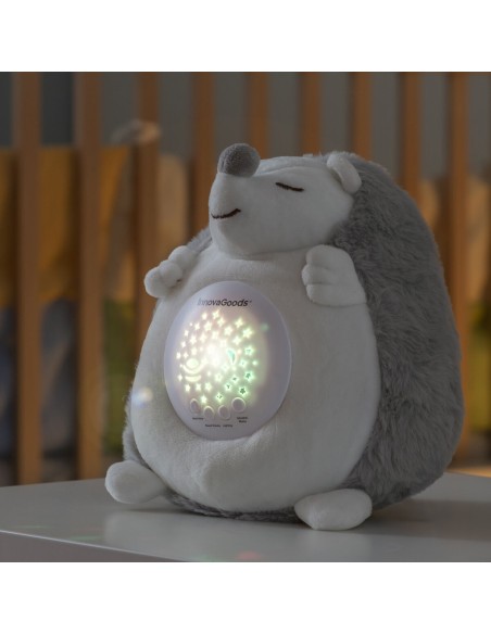 Peluche Hérisson Spikey Bruit Blanc InnovaGoods