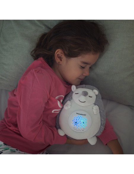 Peluche Hérisson Spikey Bruit Blanc InnovaGoods