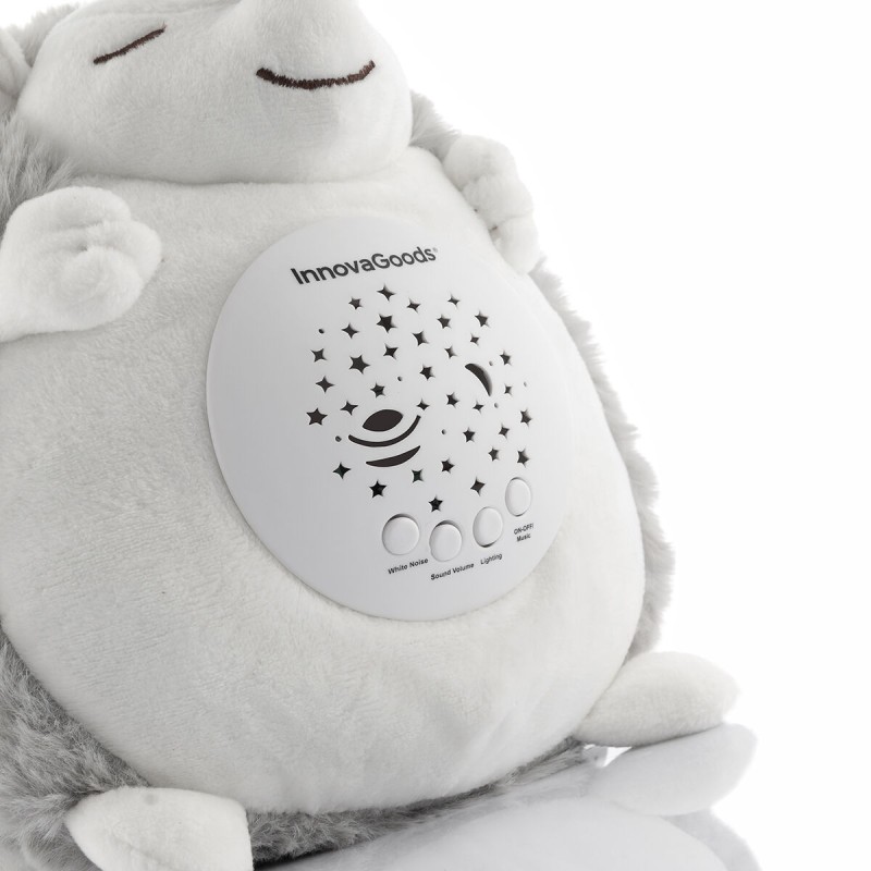 Peluche Hérisson Spikey Bruit Blanc InnovaGoods