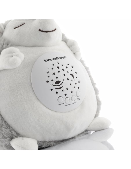 Peluche Hérisson Spikey Bruit Blanc InnovaGoods