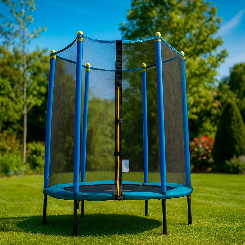 Trampoline Enfants avec Filet de Sécurité Zuply InnovaGoods