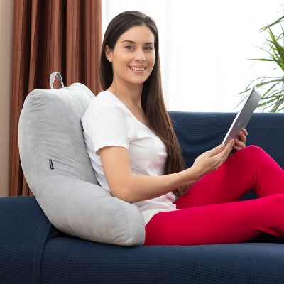 Coussin de lecture ergonomique – Confort avec accoudoirs