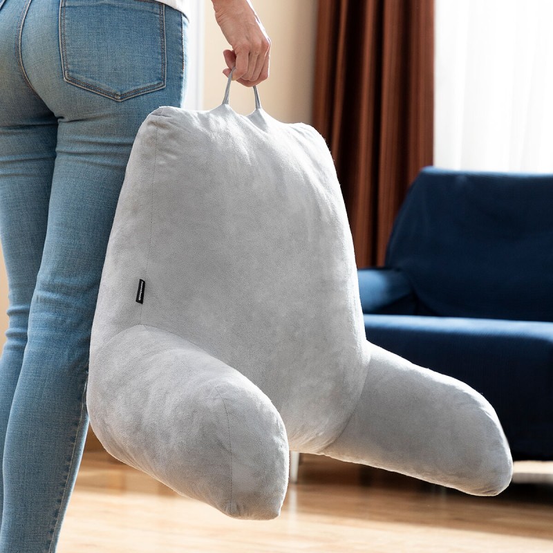 Coussin de lecture ergonomique – Confort avec accoudoirs