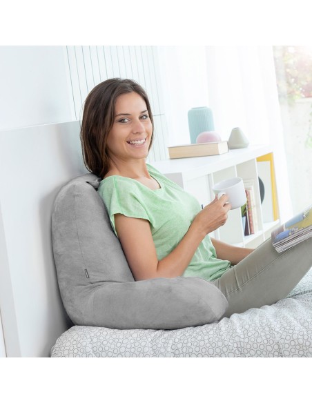 Coussin de lecture ergonomique – Confort avec accoudoirs