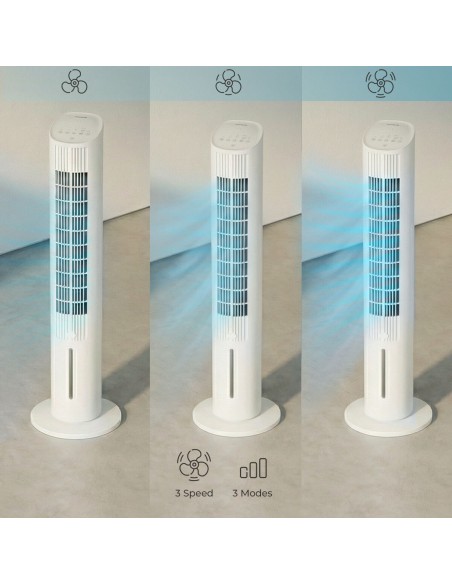 Climatiseur évaporatif Hushly InnovaGoods – Fraîcheur 4‑en‑1