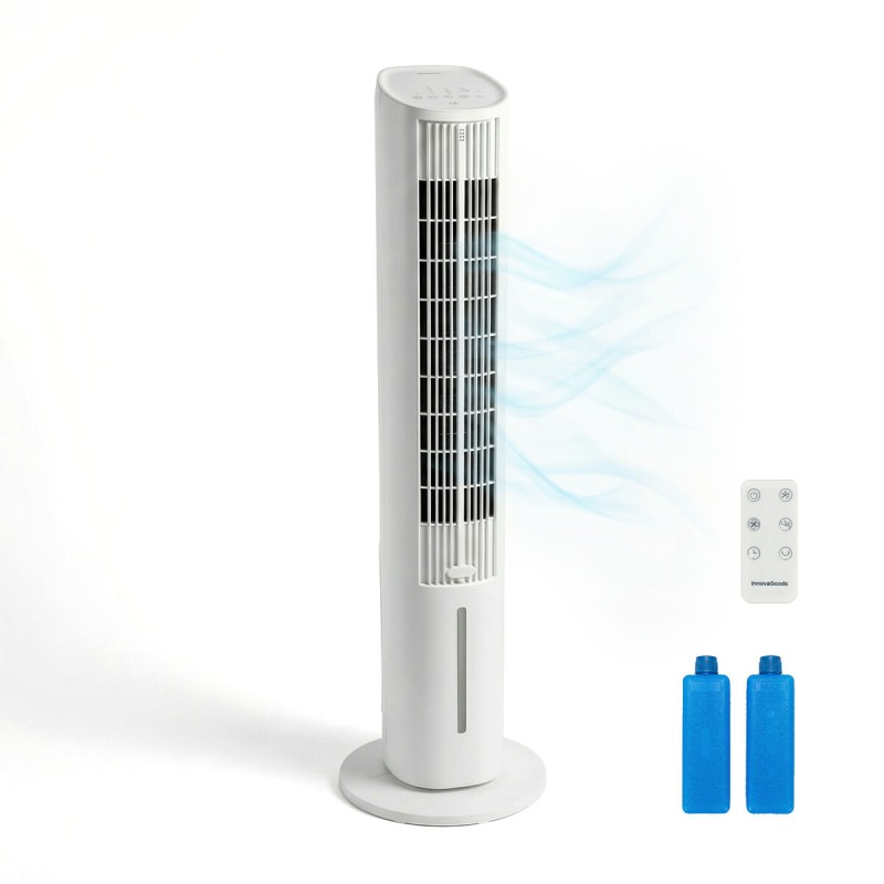 Climatiseur évaporatif Hushly InnovaGoods – Fraîcheur 4‑en‑1